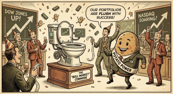 Toilet on Wall Street