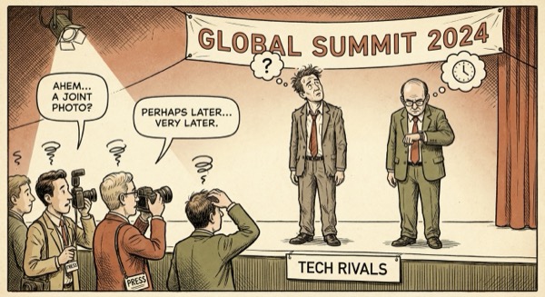 The Awkward Summit: When Sam and Dario Refused to Hold Hands