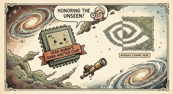 Nvidia's Vera Rubin: 10x Faster, Named for Dark Matter